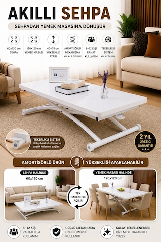Juppo Üst Tabla Mdf Beyaz Oval Köşe Alt Beyaz Dışa Kıvrım