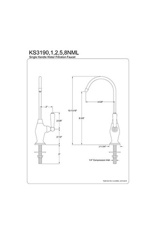 1 4 Turn Water Filter Oil Rubbed Bronze Diğer