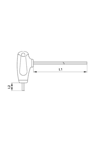 Cetaform K10 Seri T Saplı 4 Mm Allen Anahtar