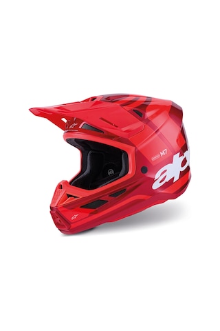 Alpinestars S-m7 Core Off-road Kaskı Kırmızı