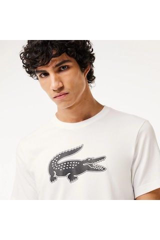 Lacoste Th2042 Erkek Tişört Beyaz