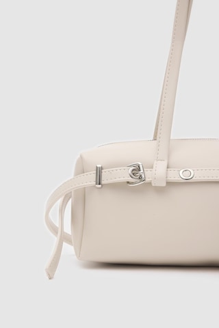 Shule Bags Boop Baget Çanta Krem Krem