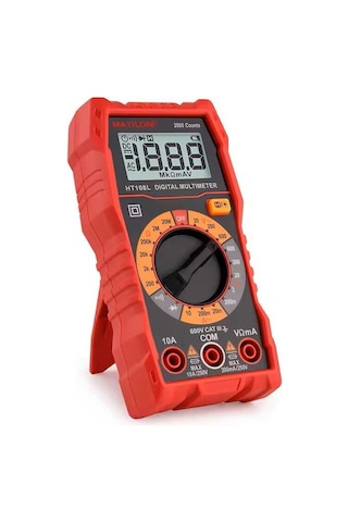 Mayilon HT108L Ekran Aydınlatmalı Dijital Profesyonel Multimetre