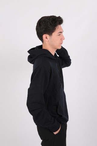 Five Pocket Fp24b2124 Erkek Kapşonlu Kanguru Cepli Sweatshirt Lacivert