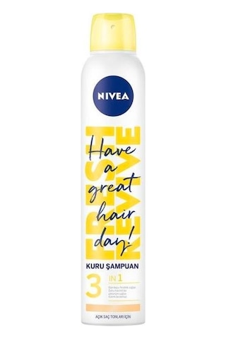 Nivea Açık Saç Tonları İçin Kuru Şampuan 200 ML