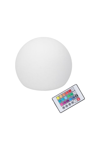 Shineyee Rgbw Led Toplum Işığı 12cm - 24 Tuşlu Kumanda İle 16 Renk Ve 4 Mod, Ev İçi Ambiyans Ve Gece Işığı Aaa Pil Yok, Kumanda Pil Dahil Diğer