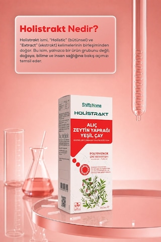 Holistrakt - Alıç, Zeytinyaprağı Ve Yeşilçay İçeren Sıvı Ekstrakt 250 Ml