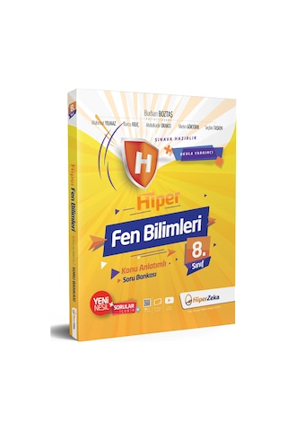 8. Sınıf Hiper Fen Bilimleri Konu Anlatımlı & Soru Bankası | Burh 8. Sınıf Hiper Fen Bilimleri Konu Anlatımlı & Soru Bankası | Burh