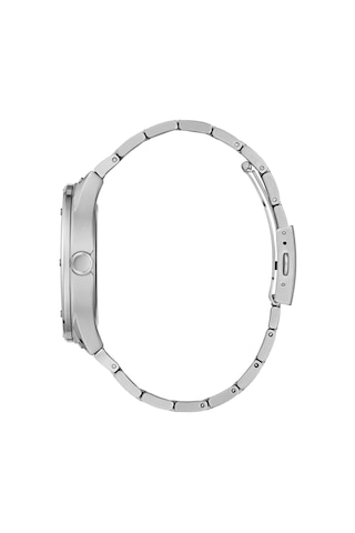 Guess Gugw0427g1m Pırlantalı Erkek Kol Saati Metalik Gri