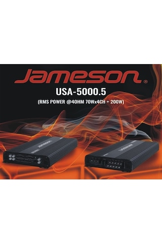 Jameson Usa-5000.5 Stero ve Mono Çift Yonlu 5000 Watt 6 Kanal 4 Ç