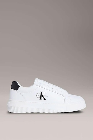 Kadın Chunky Cupsole Sneaker Spor Ayakkabı - Beyaz-8462 Bright White/black