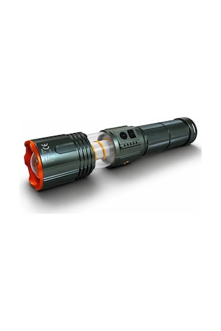 Bedotech Bd-5503 30w Tg Led Alüminyum Alaşımlı Zoomlu Type-c Şarjlı El Feneri Açık Lacivert