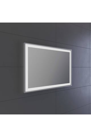 Orka - Style 95 65 Cm Parlak Krom Çerçeveli Ledli Ayna - Tr3002 6438248