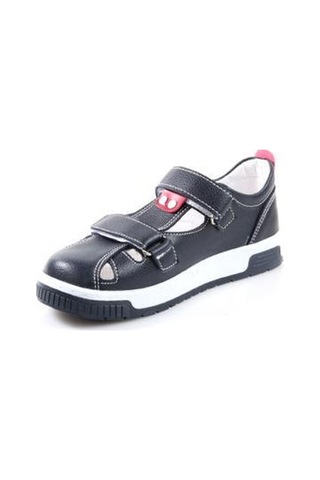 Papuçcity Arzen 02434 Orto Pedik Erkek Çocuk Sandalet Ayakkabı Lacivert - Beyaz