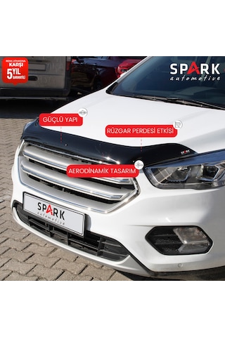 Ford Kuga 2016-2019 Yıl Aralığı Uyumlu Kaput Rüzgarlığı 3mm