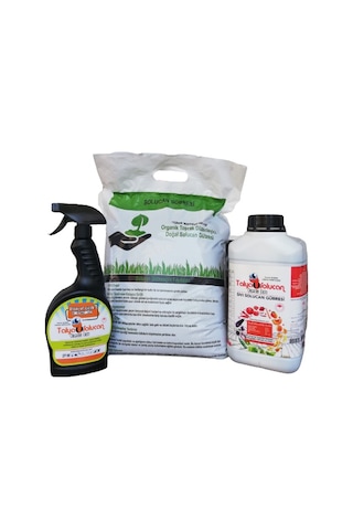 Hobi Sebze 3 KG Toz + 750 ML Çiçek Coşturan + 5 L Sıvı Gübre