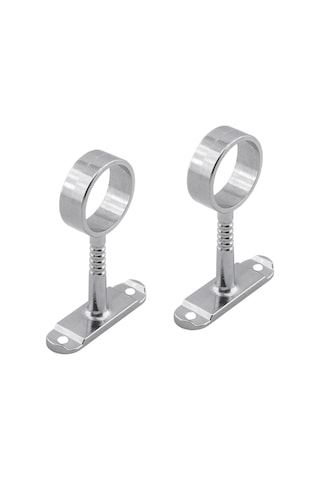Badem10 Askı Flanşı Oval Dolap Boru Sabitleme Kıyafet Elbise Askı Flanş Aparatı Krom 75x25 Mm 2 Ade Sku: Smg8690010219374 Diğer