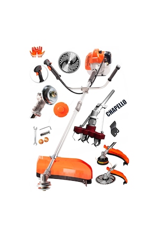 Stilmax YT200CX Benzinli Yan Tip Tırpan 20HPX + Chapello Eşeleme