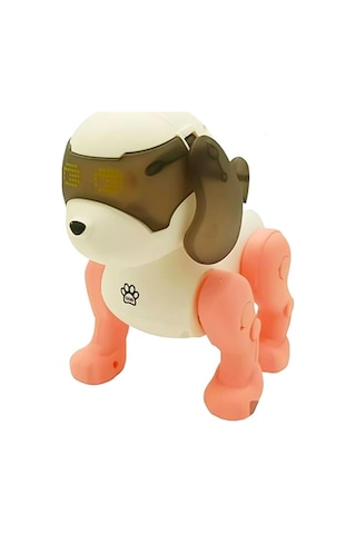Ctoy Işıklı Sesli Dans Eden Robot Köpek Pembe 1112 Köpek