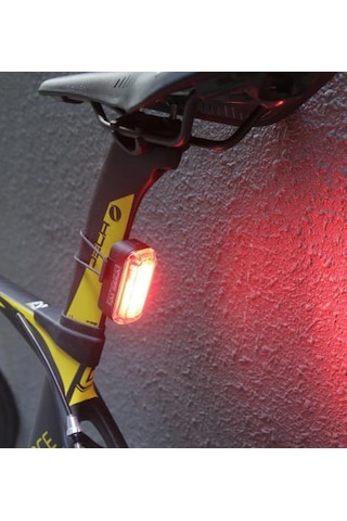 Moon Sirius Pro 350 Lümen Usb Şarjlı Bisiklet Arka Lamba 2025 Yeni Model Siyah