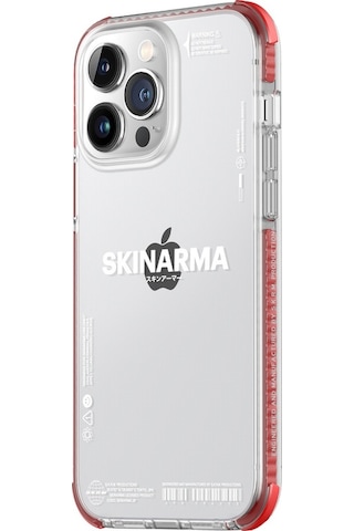 Apple Uyumlu iPhone 14 Pro Max Kılıf Skinarma Şeffaf Airbag Tasarımlı Iro Kapak