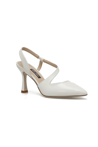 Nine West Darıo 3fx Beyaz Kadın Topuklu Ayakkabı 000000000101337419 Beyaz