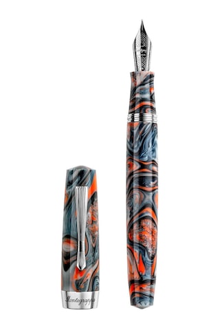 Montegrappa Elmo 02 Croda Rossa Dolma Kalem M Uç Ise2r3ar 1 Standart