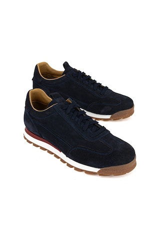 Ziya Erkek Hakiki Deri Sneaker 1611026z1030 Lacivert 1611026z1030 200 40
