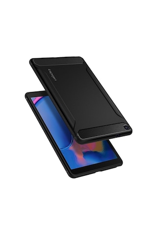 Spigen Galaxy Uyumlu Tab A 8.0 2019 With S Pen Sm-p200/p205 Models Only Rugged Armor Black