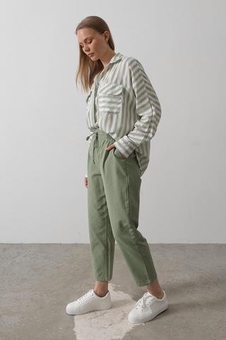 Modasize Pantolon - Haki Haki