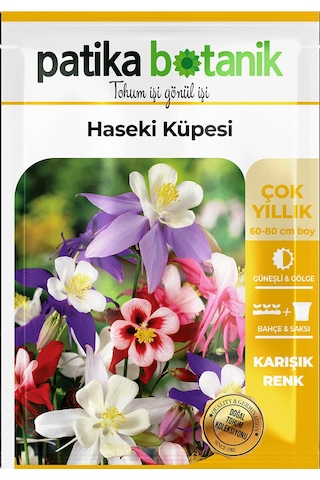 Patika Botanik 100 Adet Haseki Küpesi Çiçek Tohumu