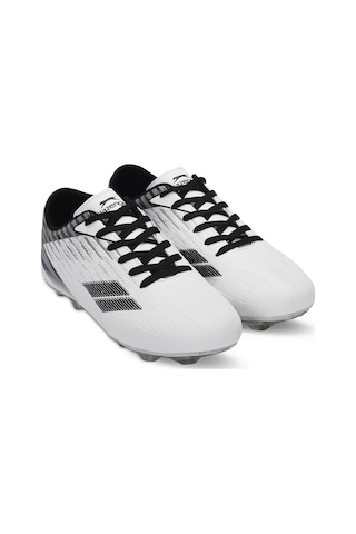 Slazenger CAMBLY KR Erkek Halı Saha Beyaz / Siyah Futbol Ayakkabısı
