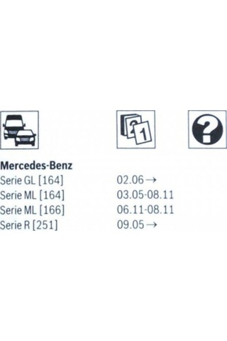 Silecek Süpürgesi Ön 700/530 W164 05-11 W251 -- 3397007093