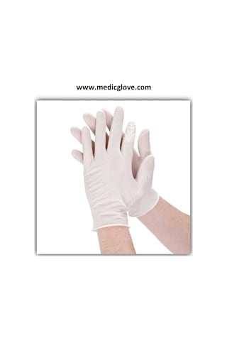 Has-Pet Pudralı Lateks Muayene Eldiveni 100'lü x 20 Paket