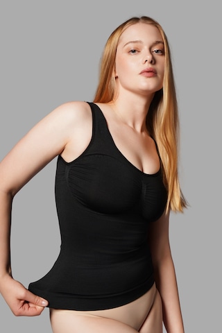 Kadın Korse Atlet 6055 Siyah
