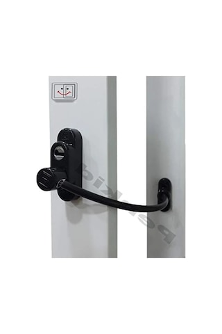 Kablolu Pvc Pencere Kilidi - 20 Cm, 500 Kg Güç Dayanıklılığı