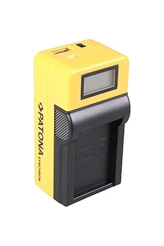 Patona Senkron Lcd Ekranlı Usb Şarj Cihazı Canon Lpe17 Için