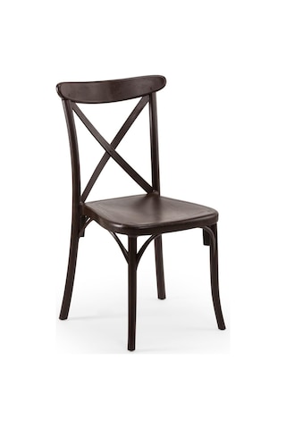 Tilia Capri Polipropilen Sandalye - Venge - Bahçe, Balkon, Teras, Veranda, İç Ve Dış Mekan, Kafe, Restoran İçin - Diğer