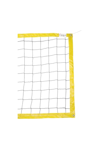 Güçlü File - Beach, Plaj Voleybol Filesi Ağı - 3mm - 9.5mt – SARI