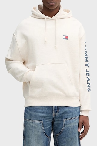 Tommy Jeans Erkek Sweat Dm0dm21834 Ae3 Bej Bej
