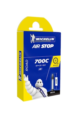 Michelin A1airstop İnce Sibop İç Lastik 700X18-25 48MM 28 jant yol bisikleti lastiği