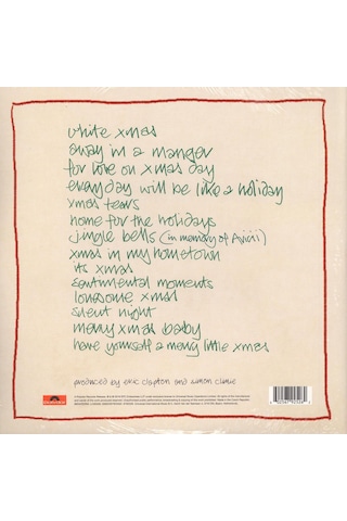 Eric Clapton - Happy Xmas (2 Plak)