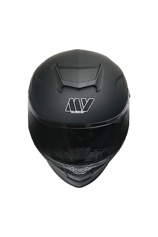 Gp My Helmet Mks001-mg Yarış Spoiler Güneş Vizörlü Şeffaf Full Face Motosiklet Kaskı Çok Renkli