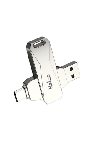Netac 128gb Type-c + Usb 3.0 Flash Bellek - Nt03u782c-128g-30pn
