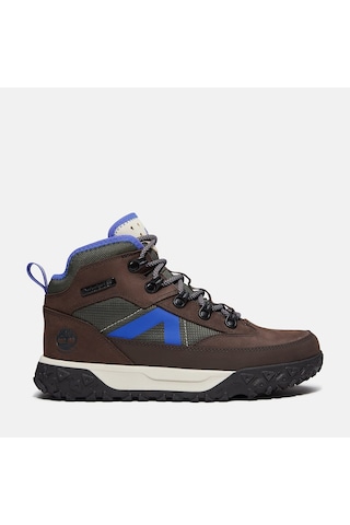 Timberland Motion 6 Mid Lace Up Waterproof Çocuk Sneakers-34016 Koyu Kahverengi