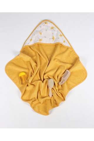 Luckka Pamuk Bebek Havlu Kundak Banyo Havlusu - Ztkundak 001