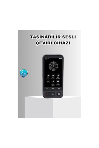 Akıllı Taşınabilir Tercüman 17 Çevrimdışı, 139 Çevrimiçi Dil Desteği Çok Renkli