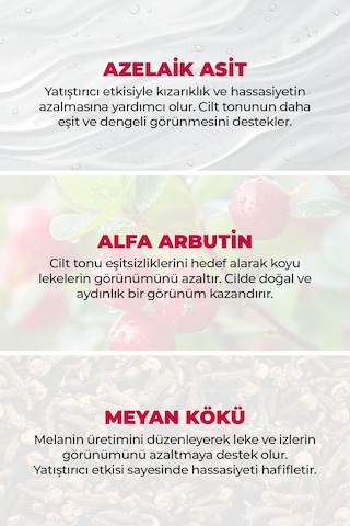 Nhiel Thermal Leke ve Kızarıklık Karşıtı Cilt Bakım Serumu 30 ML | %10 Azelaik Asit + Alfa Arbutin