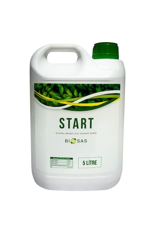 Biosas Start 5 Lt Bitkisel Menşeli Sıvı Organik Gübre 5 L