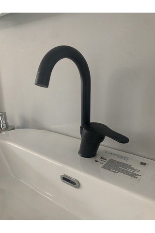 Armour Armatür Siyah Lüks Banyo Batarya Seti Siyah